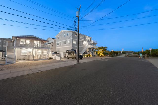 Beau Rivage beach house at 15 W. 84th Street, Sea Isle City at dusk